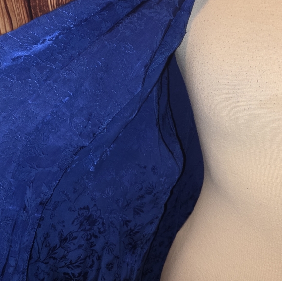 Torrid Jacquard Trench Size 2(18/20, 2x) Blue - Picture 9 of 12